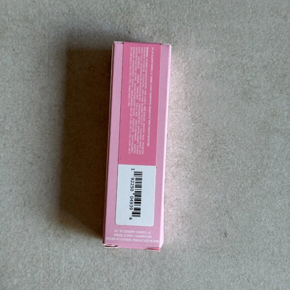 ColourPop Fresh Kiss Glossy Lip Balm in Strawberry Milk 0.49 oz Pink Hydrating - Picture 3 of 4